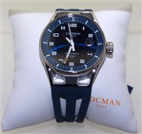 Orologio Locman Uomo Montecristo in Acciaio 0541A02S-00BLWHSB - 0541A02S-00BLWHSB